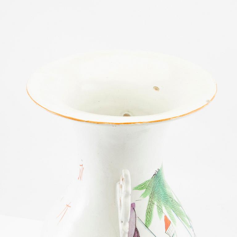 A Chinese 'children at play' vase, second half of the 20th century.