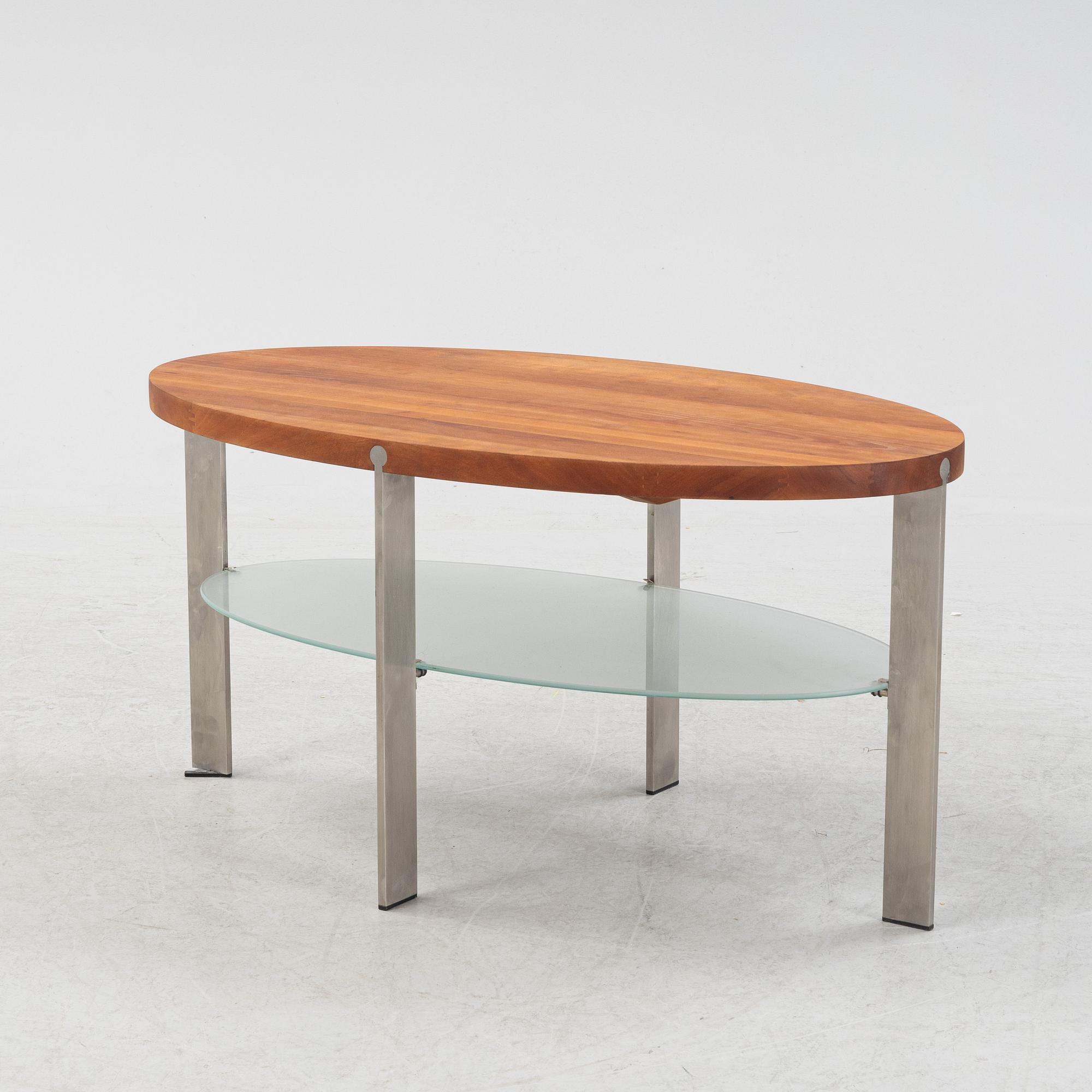 Aksel Kjersgaard, a cherry wood model '962' coffee table, Odder, Denmark.