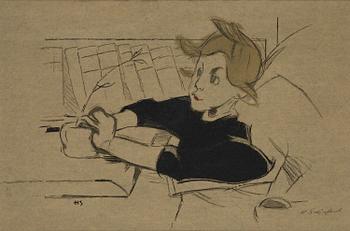 760. Helene Schjerfbeck, "Konvalescenten".