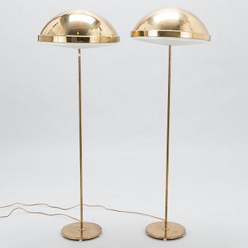 Two 1960/1970's 'G-076' floorlamps for Bergboms, Sweden.