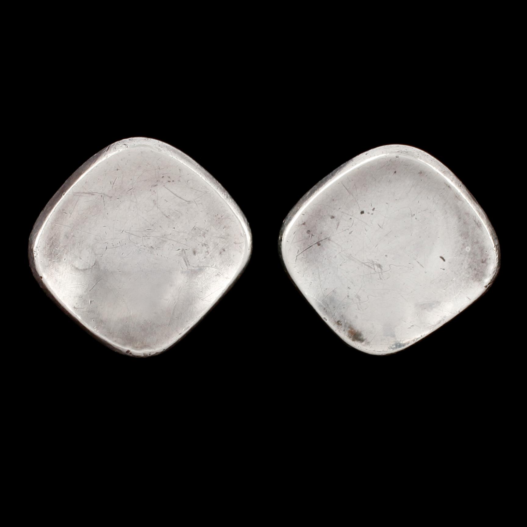 MANSCHETTKNAPPAR, silver, Ray Urban, Stockholm, 1959. Vikt 19 g.
