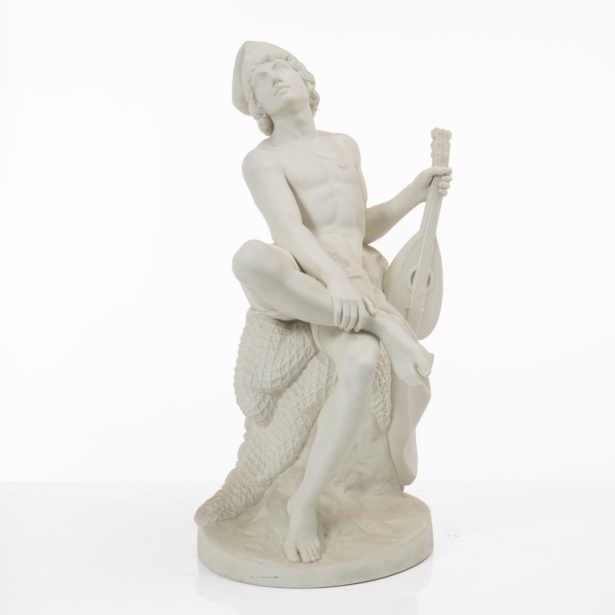 Gustaf Qvarnström, after, "Neapolitan fisher boy".