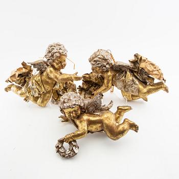 Putti 3 pcs modern production.