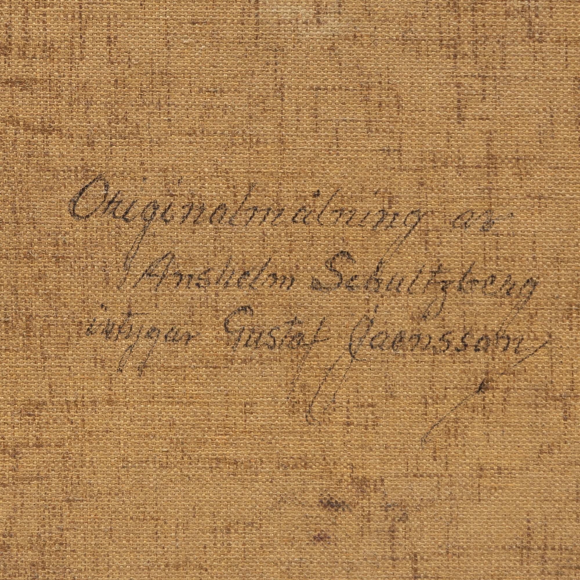 Anshelm Schultzberg, Winter landscape.