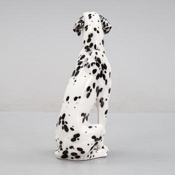 A 1970's porcelain dalmatian figurine.