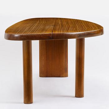 Charlotte Perriand, a "Forme Libre" table, executed by André Chetaille for Galerie Steph Simon, France, ca 1956.