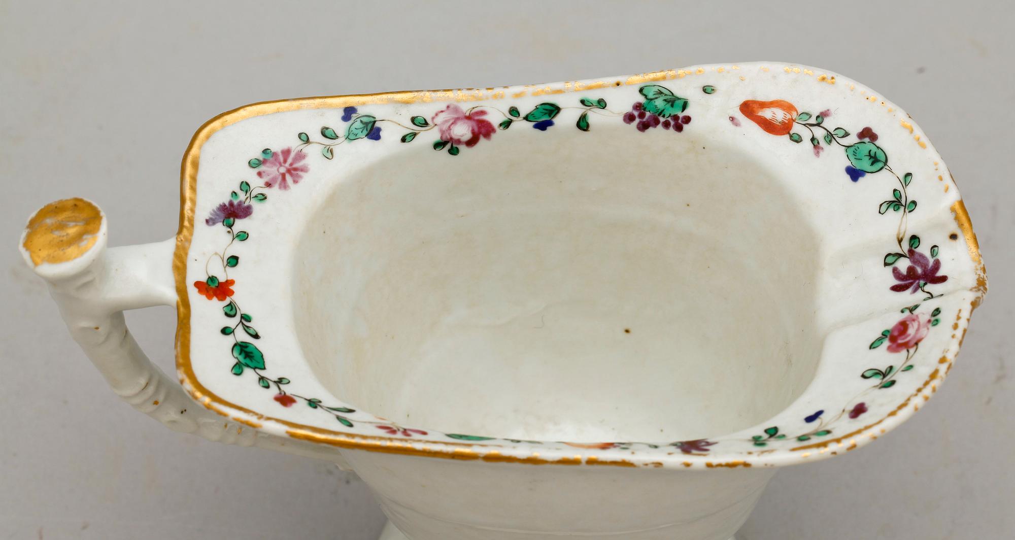 SÅSSNIPA, kompaniporslin, sent 1700-tal, Kina.