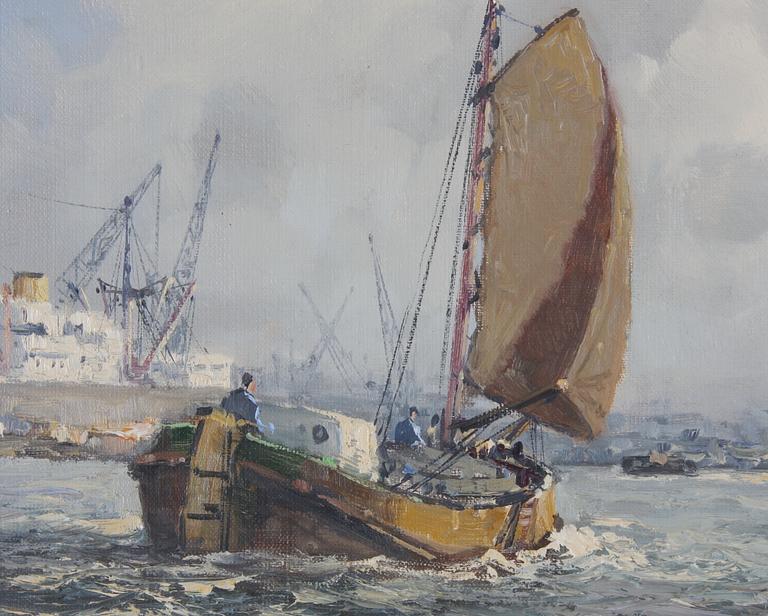 DE JONGERE, MARINUS, olja på duk.