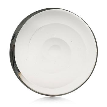 Tapio Wirkkala, konstglas/skål, 3277=3877, signerad Tapio Wirkkala Iittala.