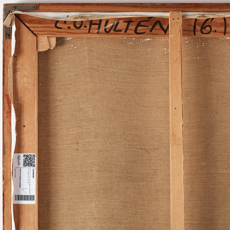 CO HULTÉN, oil on canvas, signed and dated -62.