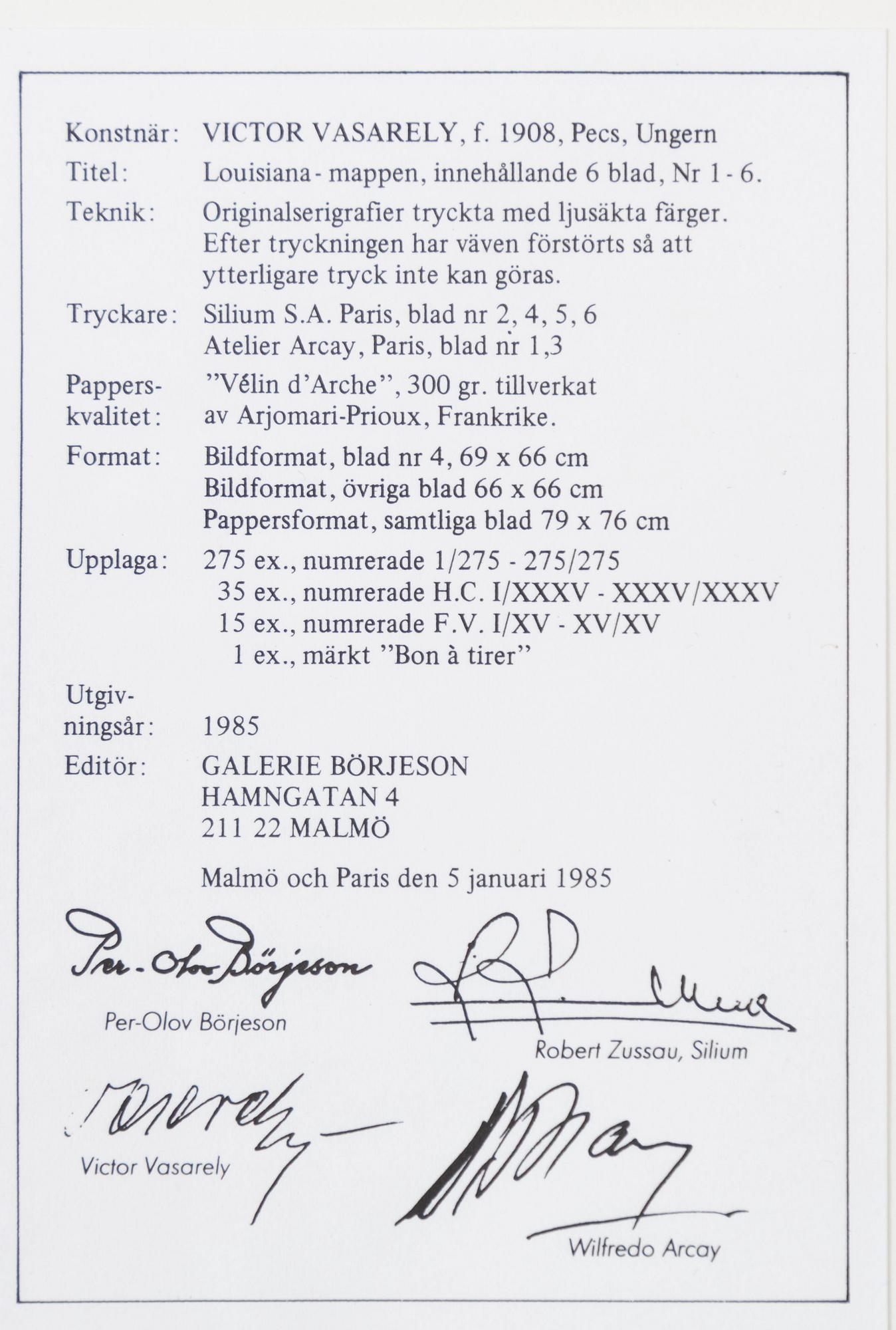 Victor Vasarely, "Louisiana 3".