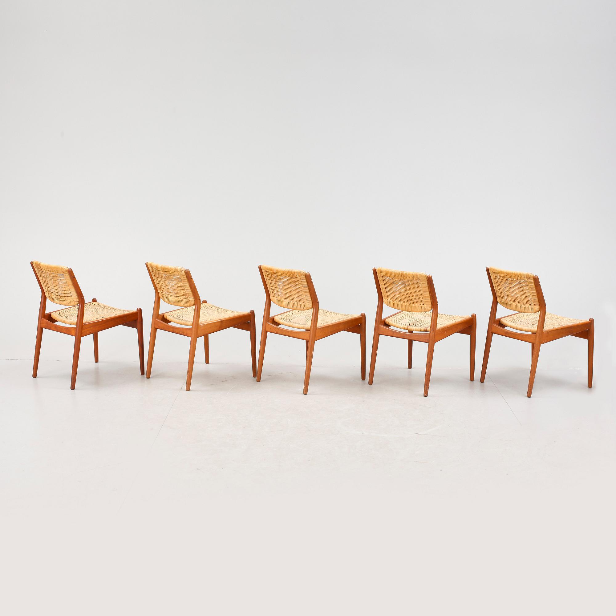 STOLAR, 5 st, Arne Vodder och Anton Borg, Sibast, 1960-tal.