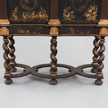 Skåp, Sverige 1700-talets första del, Fredrik I, Senbarock.