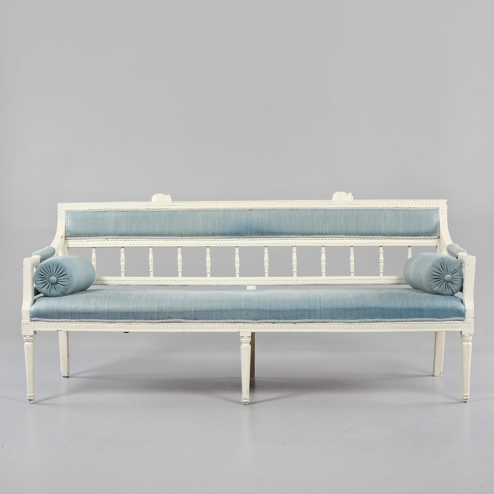 SOFFA, gustaviansk, sent 1700-tal.
