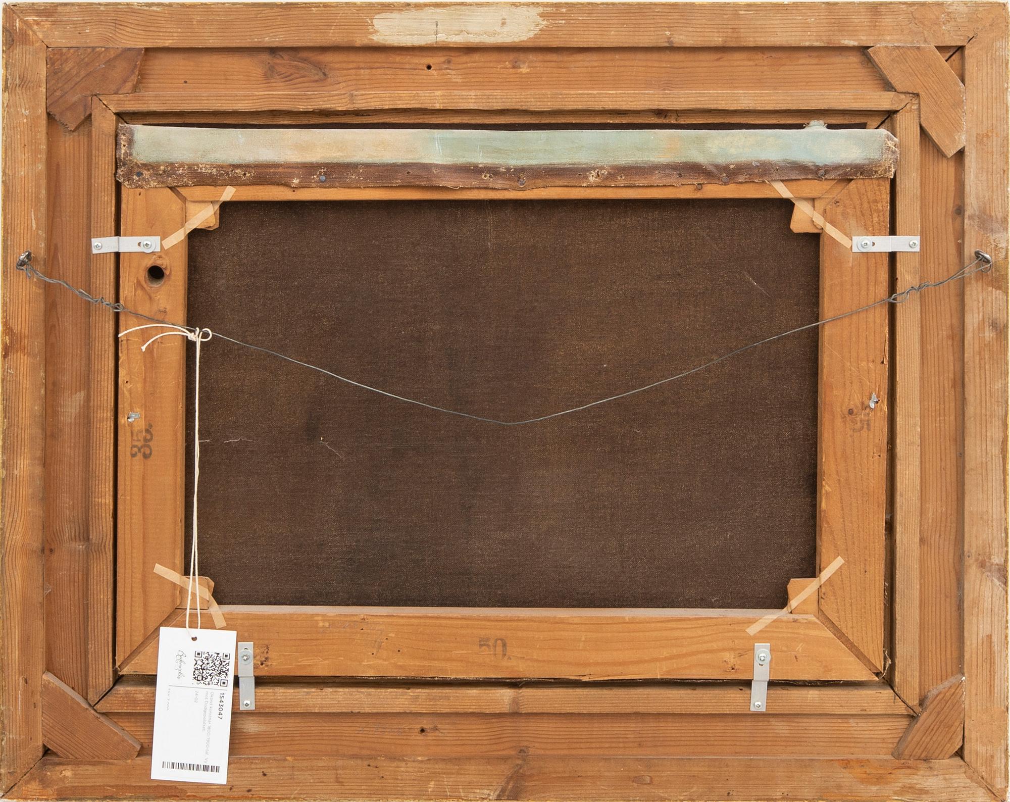 Okänd konstnär 1800/1900-tal , Vy mot Dodgepalatset.