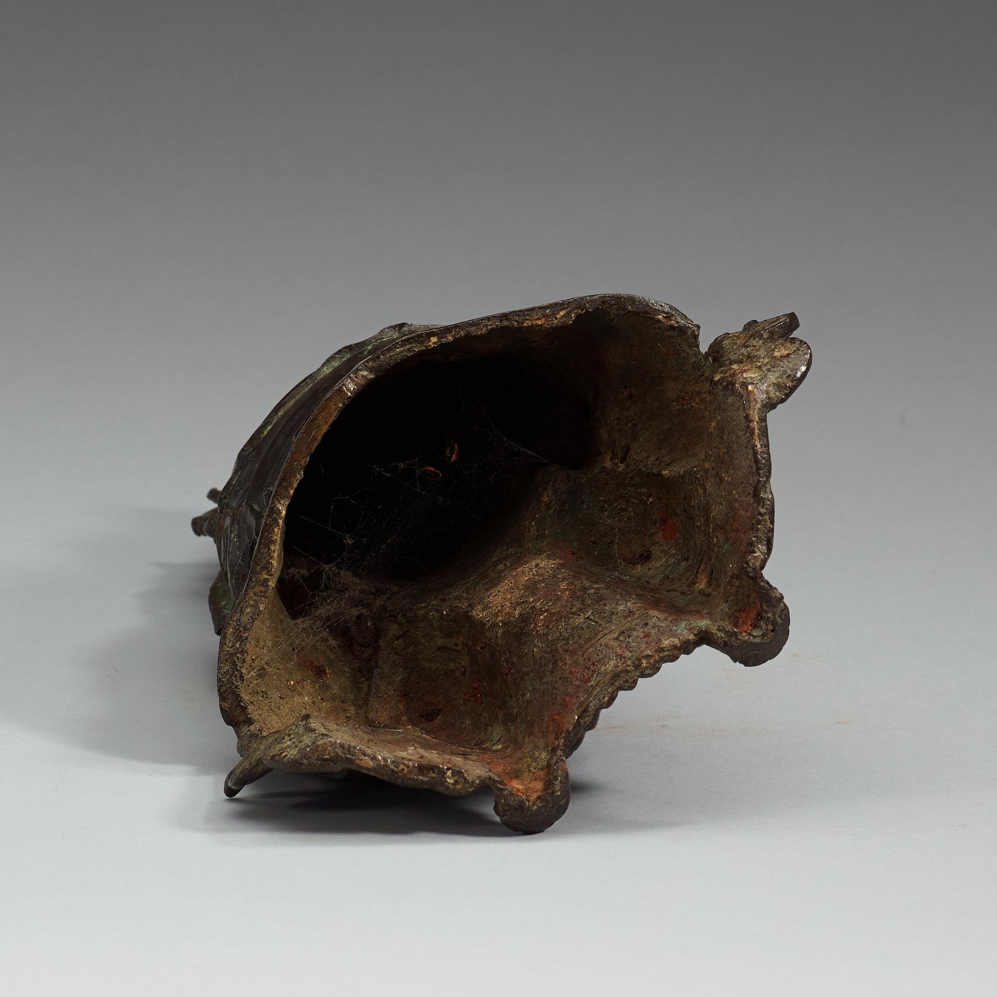 FIGURIN, brons. Xi Wangmu, Ming dynastin, 1600-tal.