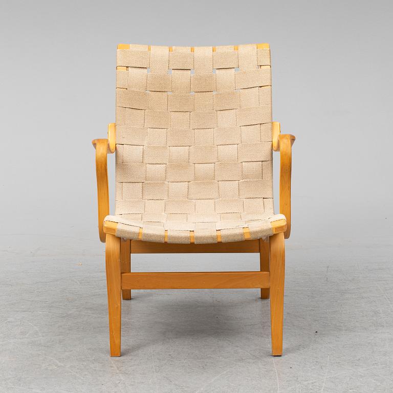 BRUNO MATHSSON, fåtölj, "Eva", Dux.