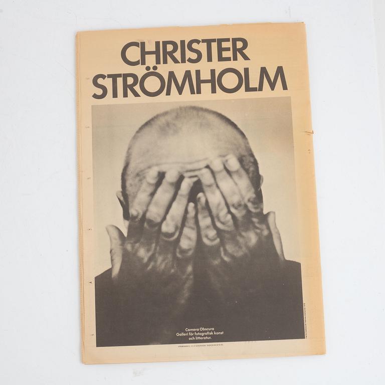 Christer Strömholm, fotoböcker/publikationer, 4 delar.