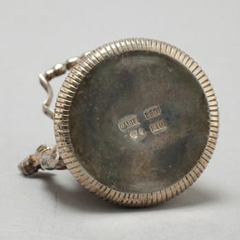 Nine silver miniatures by GAB, Eskilstuna, from the latter half of the 20th century.