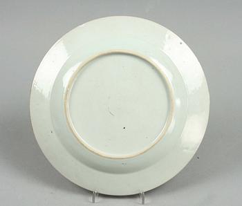 TALLRIK, porslin, Kina, Qianlong, 1700-tal.