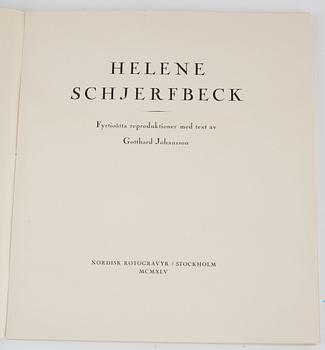 Helene Schjerfbeck, "Helene Schjerfbeck Fyrtioåtta reproduktioner med text av Gotthard Johansson".