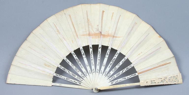 SOLFJÄDER, 1800-talets andra hälft.