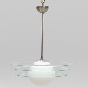 Saturn lamp, mid-20th century.