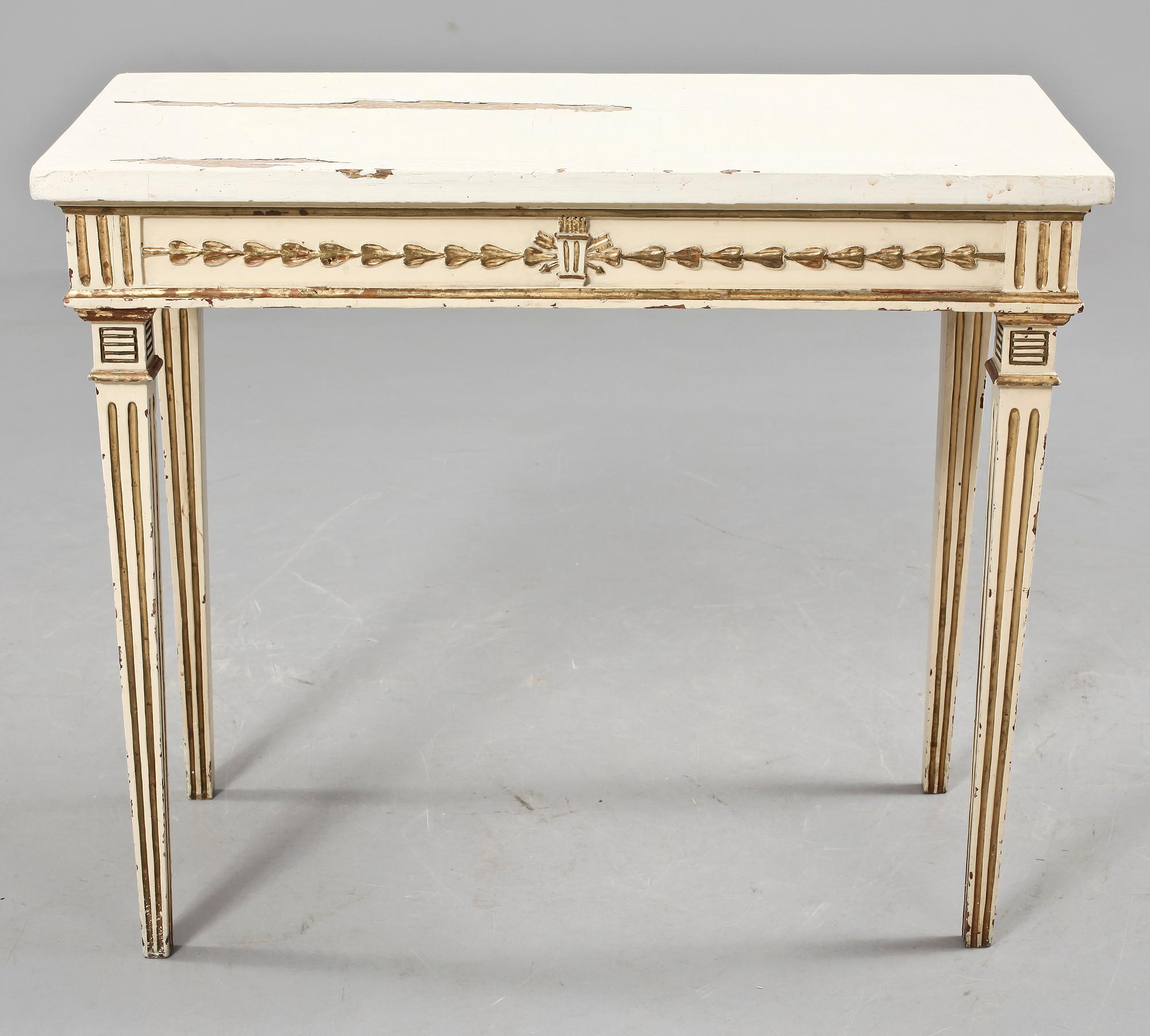 KONSOLBORD, gustaviansk provinsarbete, 1800-talets första hälft.