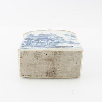Tedosa porslin, Kina, Qingdynastin, Qianlong (1736-95).