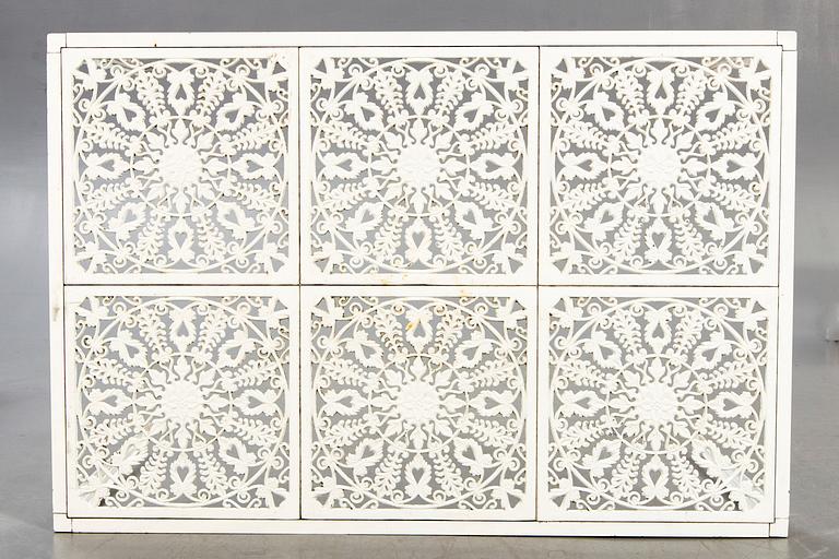 Garden group, table, chairs, 4 pcs, last part of the 20th century.