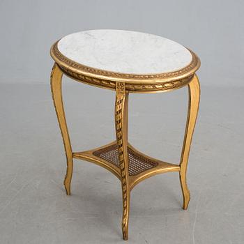 SALONGSMÖBLEMANG, 8 delar, gustaviansk stil. 1900-tal.