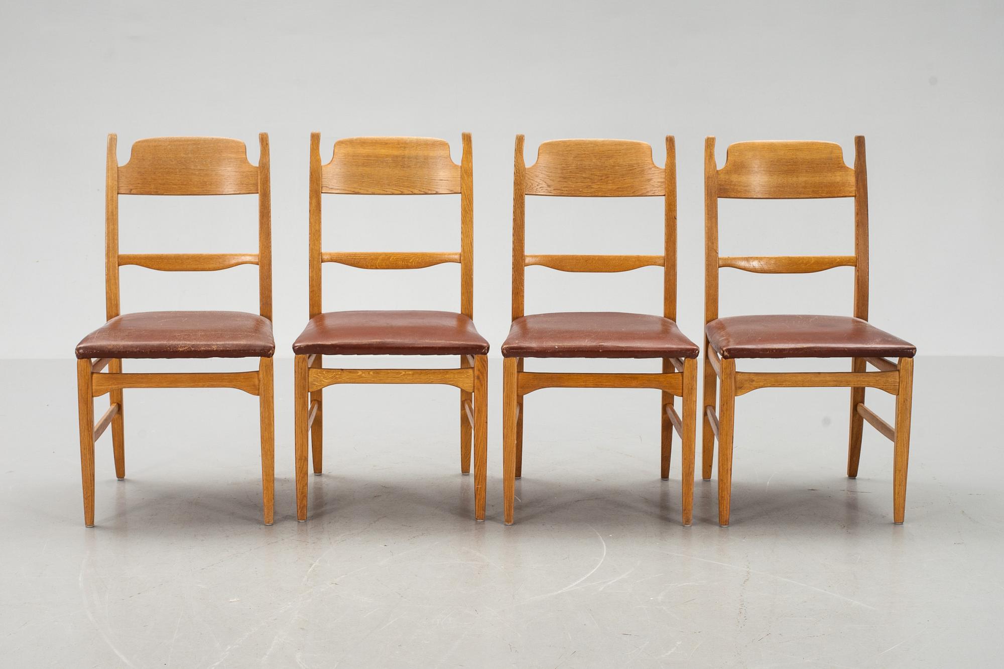 STOLAR, 4 st, "Calmare Nyckel", design Carl Malmsten.