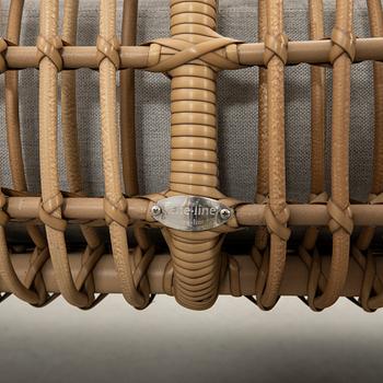 Johannes Foersom & Peter Hiort-Lorenzen (MDD), sofa, "Nest", for Cane-line, Denmark, contemporary.
