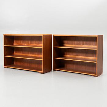 Bookcases, 2 pcs, mid-20th century.