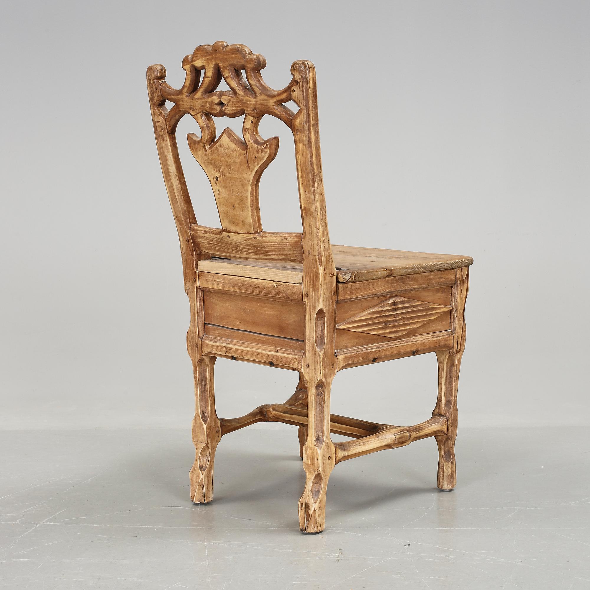 STOL, allmoge, 1800-tal.