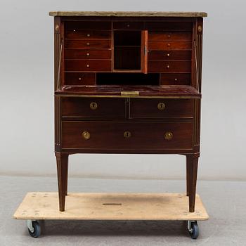 A Swedish 18th century late gustavian secretaire.