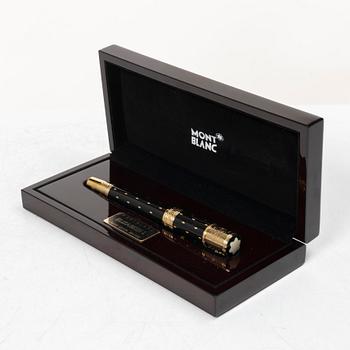 A Montblanc fountain pen, limited edition 'Queen Elizabeth I' from the series 'Patrons of Art'.