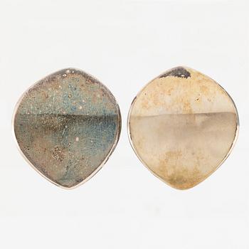 Georg Jensen, earrings, a pair, silver,