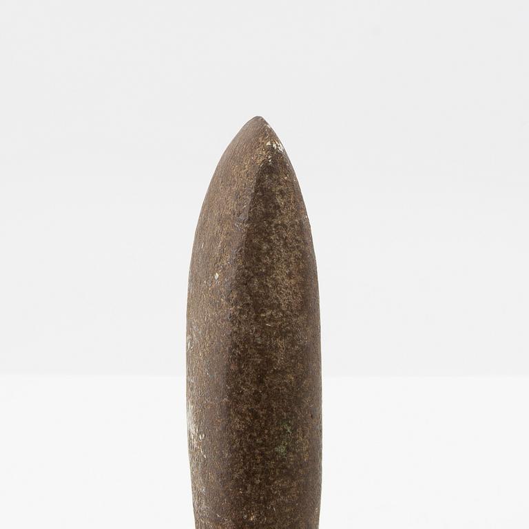 Stone axes, two pieces, Neolithic.