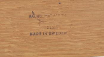 FÅTÖLJER, 2st, "Eva", Bruno Mathsson.