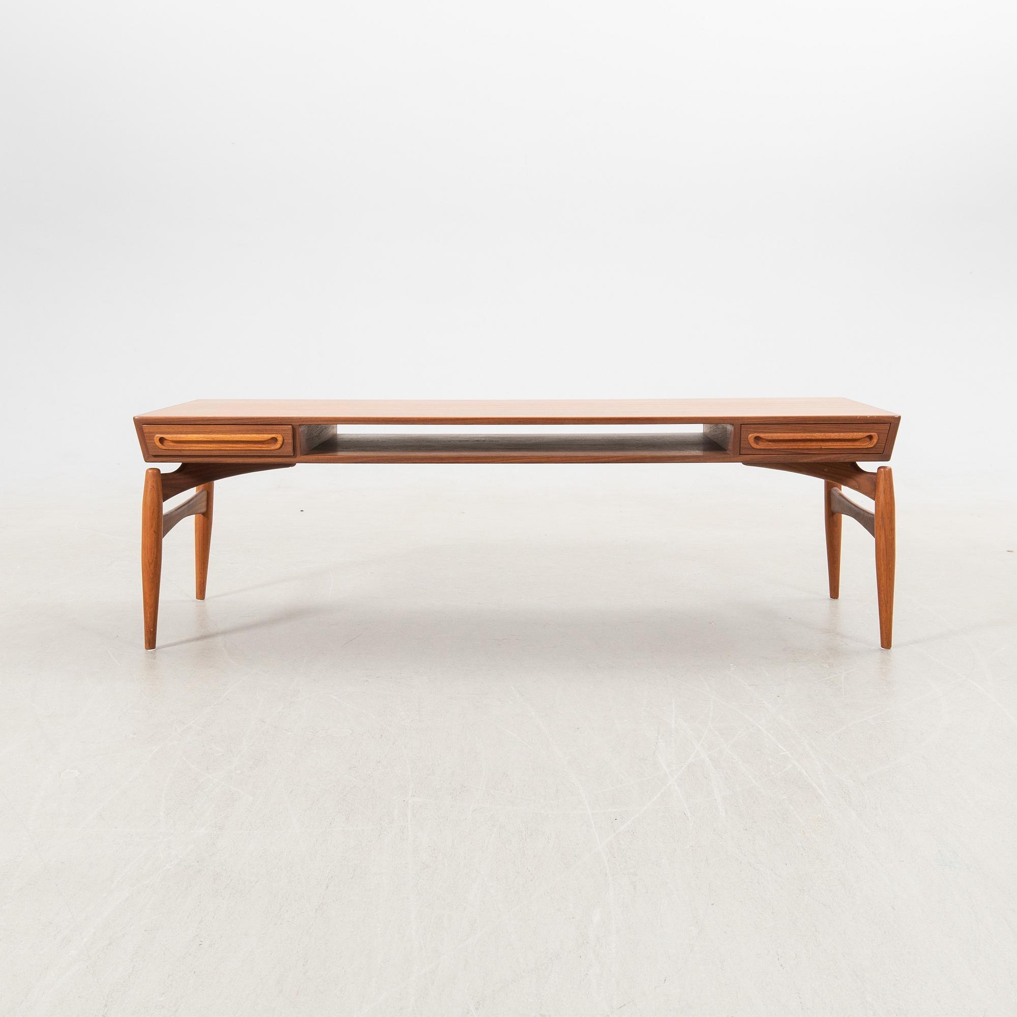 Johannes Andersen, coffee table mid-20th century.