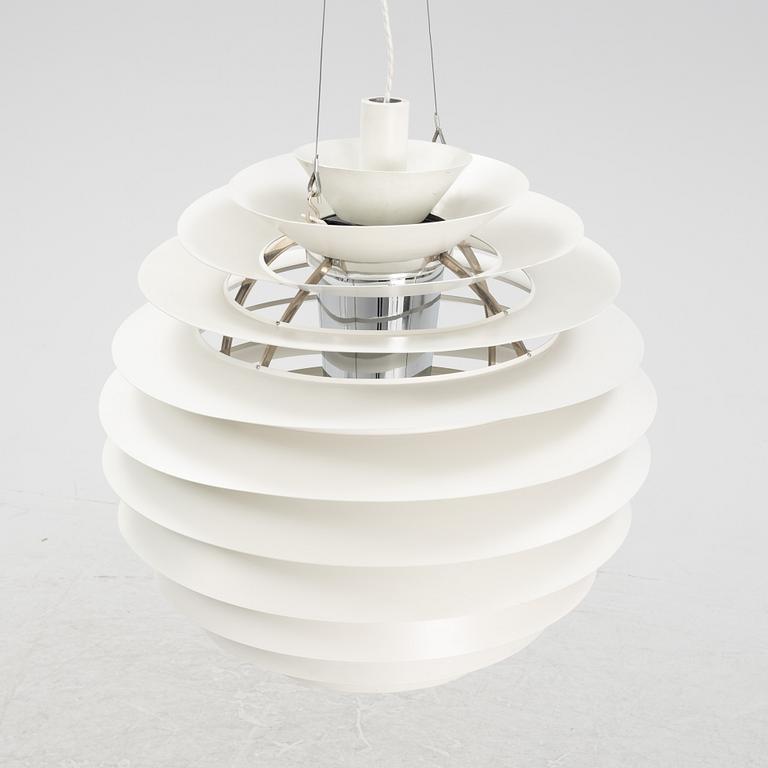 Poul Henningsen, a 'PH Globe/Louvre' ceiling lamp, Louis Poulsen, Denmark, 1985.