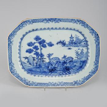 STEKFAT, porslin, Kina, Qianlong, 1736-1795.