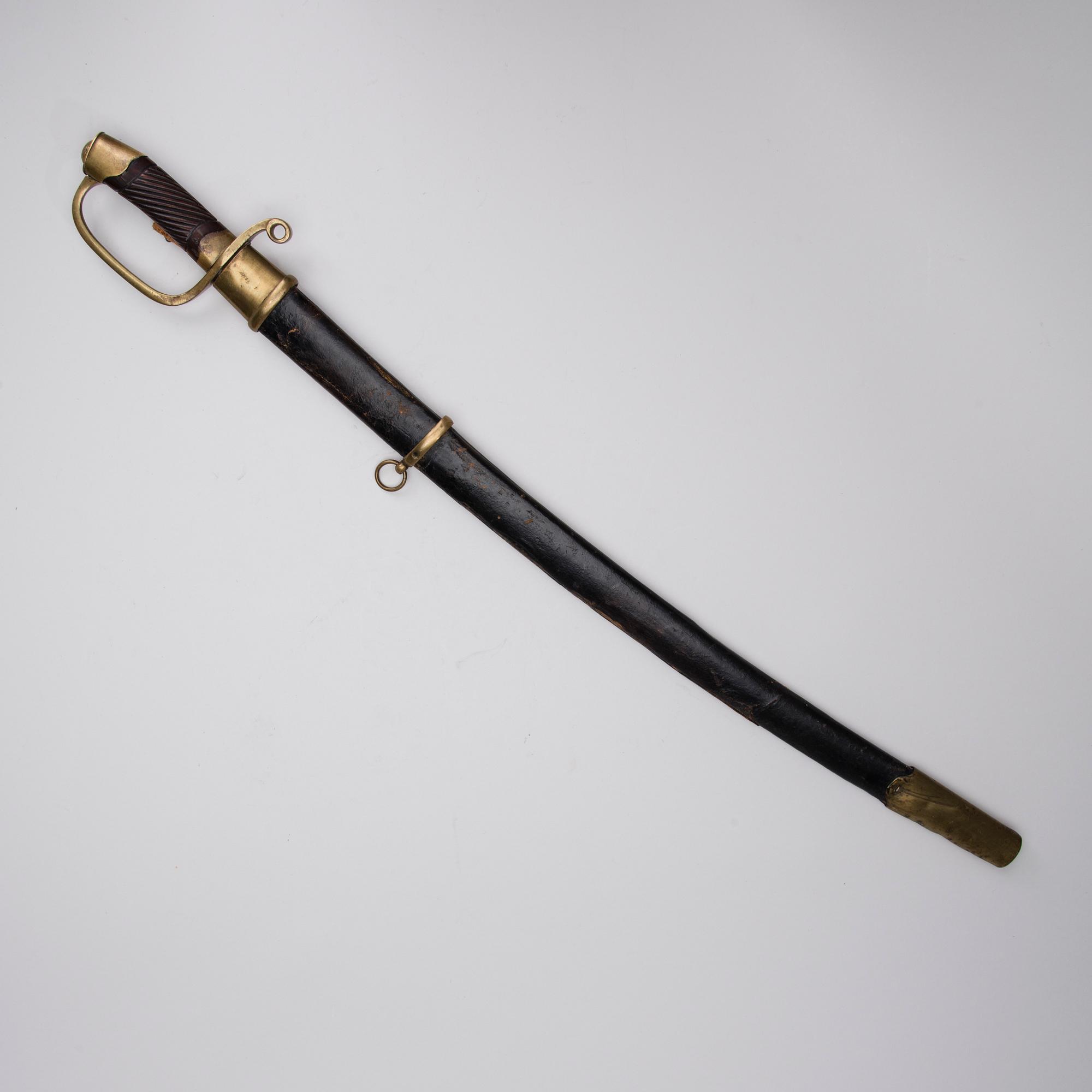 SHASKA / SABEL, ryska kavalleriets officerssabel, modell 1881, S:t Petersburg.