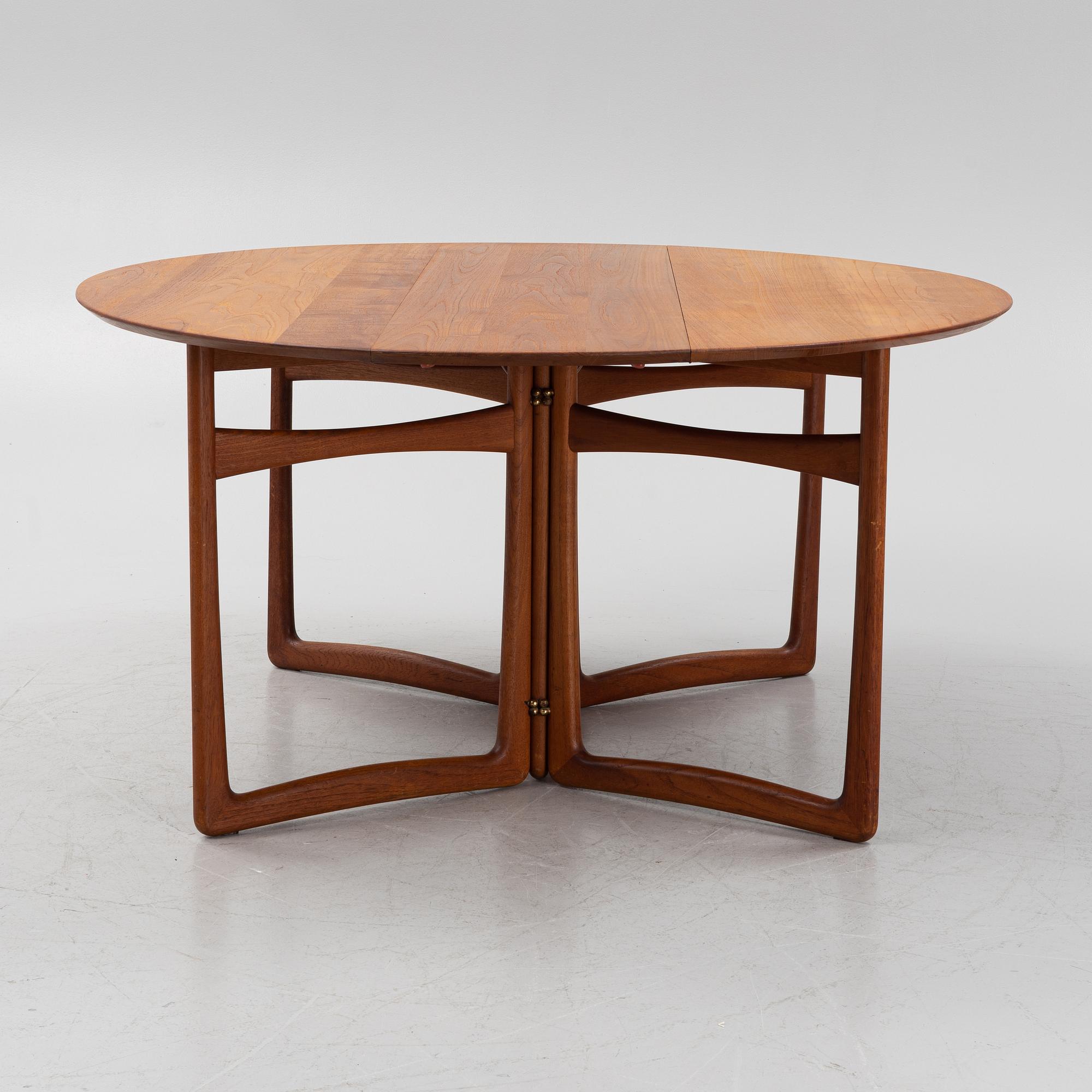 Peter Hvidt & Orla Mølgaard Nielsen, slagbord, "HM6", France & Daverkosen, Danmark, 1950/60-tal.