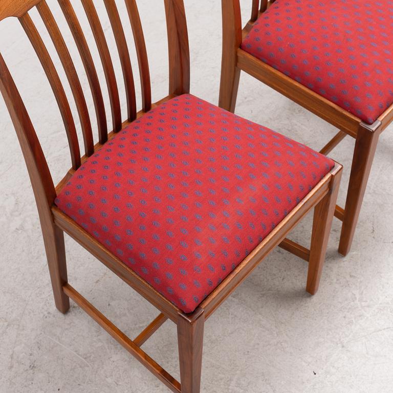 Svante Skogh, chairs, 6 pcs, "Vindö", Balders Snickeri, Vaggeryd, second half of the 20th century.