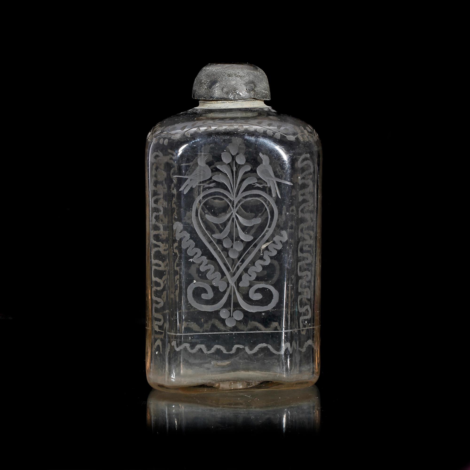 PLUNTA, glas, 1700-tal.