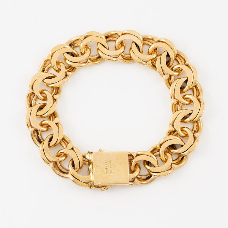 Armband 18K guld, bismarck.