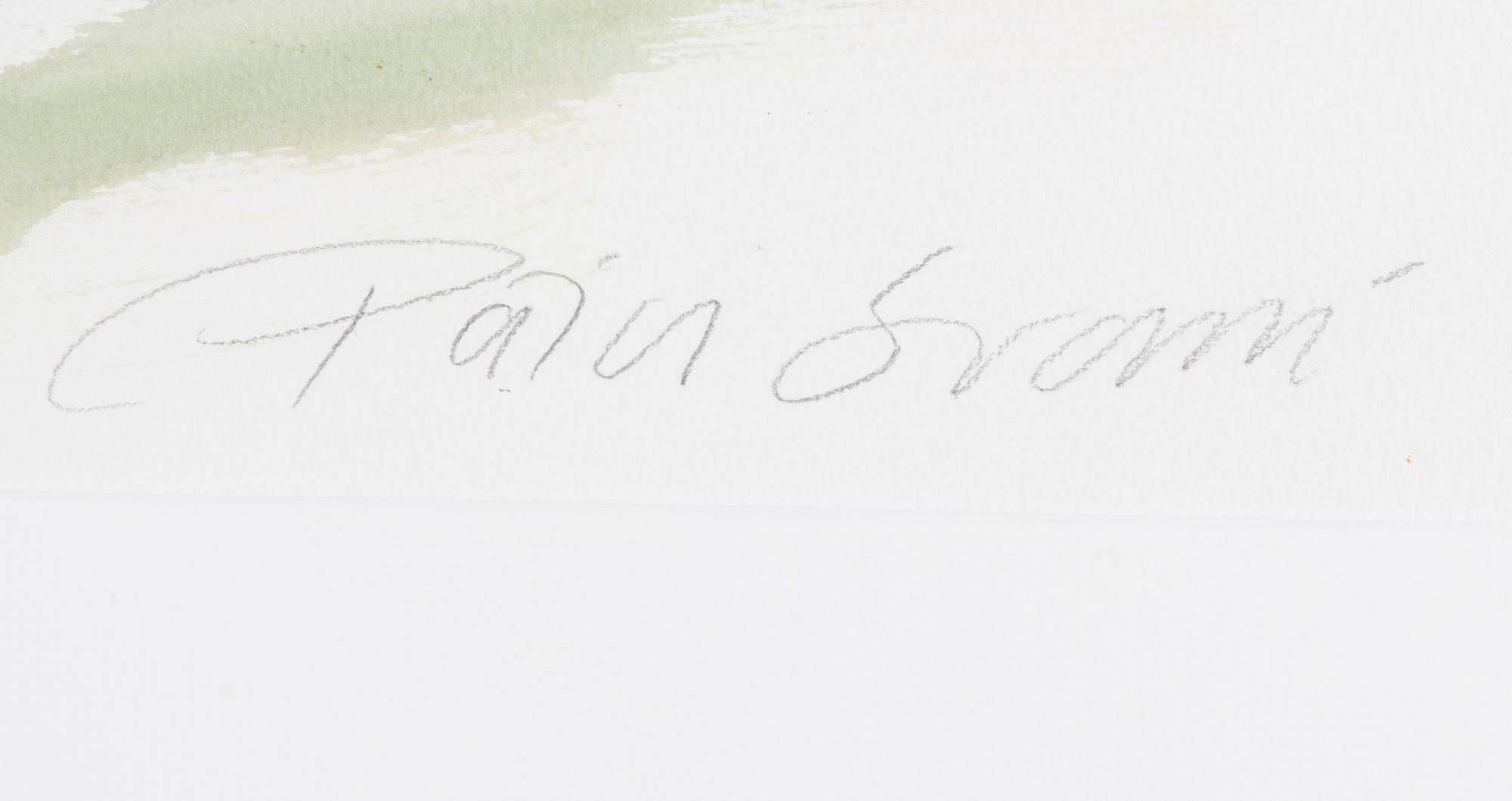 PÄIVI SUOMI, akvarell, signerad.