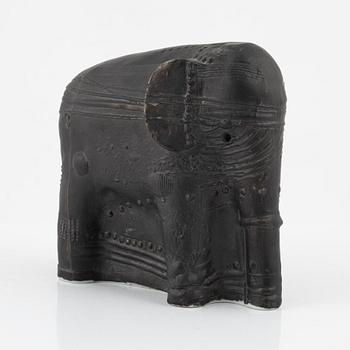 Bertil Vallien, sculpture, elephant, from the "Terra" suite.